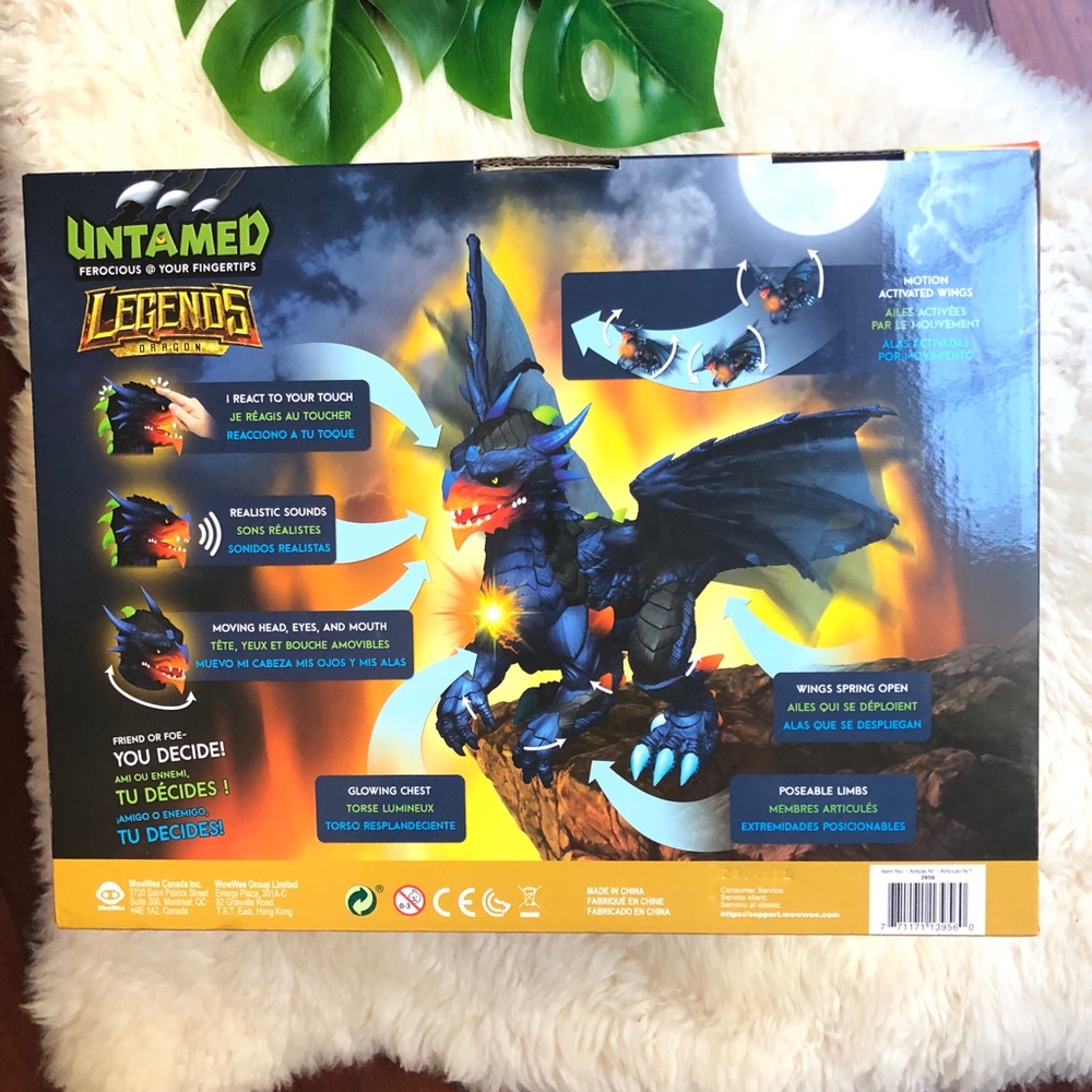 Untamed Legends Dragon NIB - Picture 7 of 7